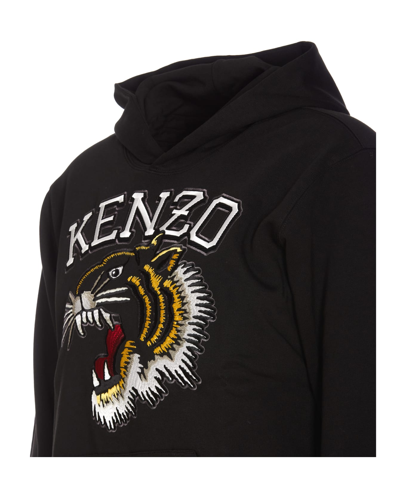 Kenzo Tiger Varsity Hoodie - BLACK