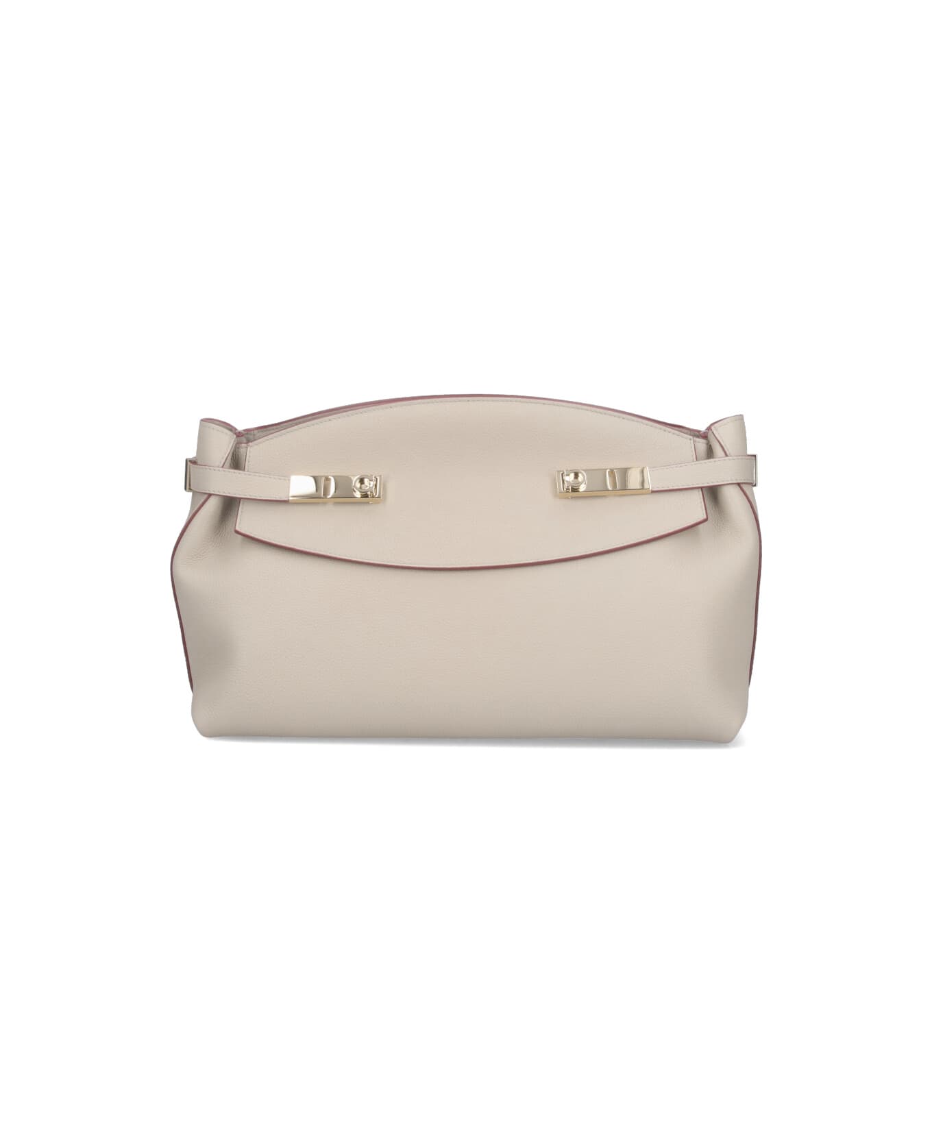 Ferragamo 
hug Soft
 Large Crossbody Bag - Beige