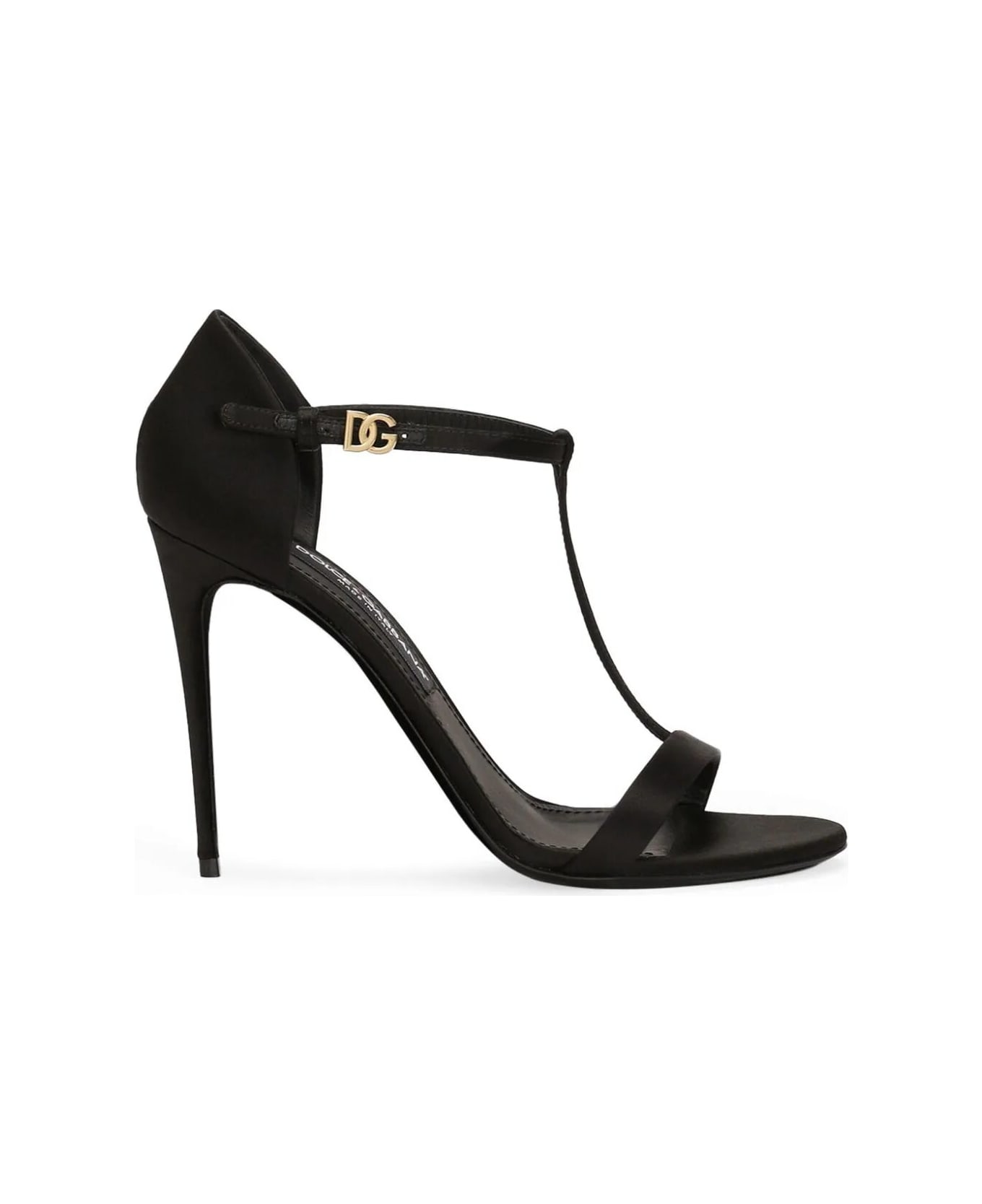 Dolce & Gabbana Sandali Raso - Nero