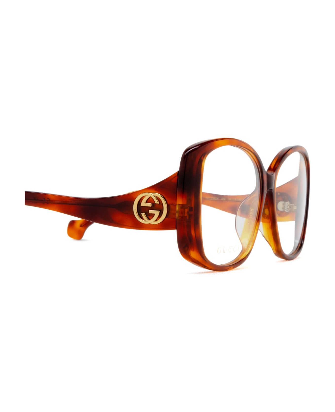 Gucci Eyewear Gg1236oa Havana Glasses - Havana アイウェア