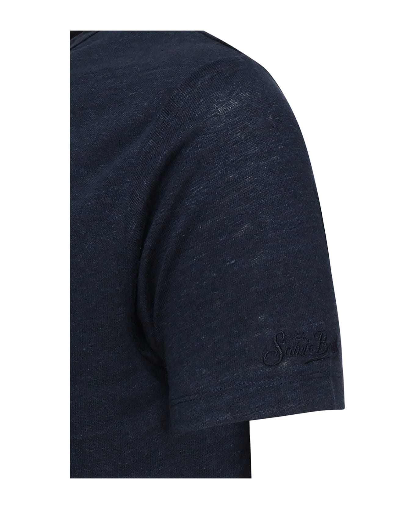 MC2 Saint Barth Ecstasea T-shirt With Logo - Blue