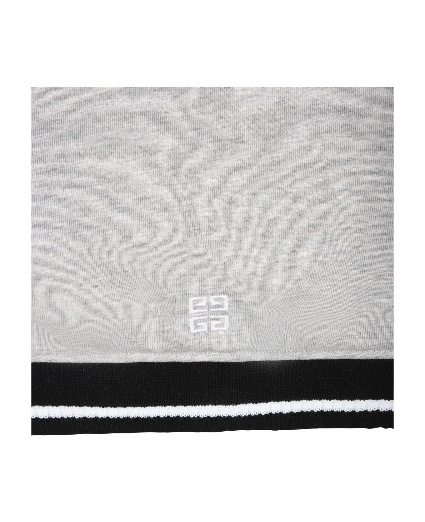 Givenchy Gray Bomber Jacket For Baby Boy With Logo - Grey コート＆ジャケット