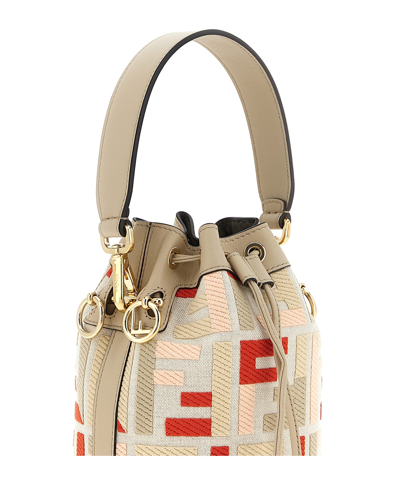 Fendi 
mon Tresor
 Mini Bucket Bag - Multicolor