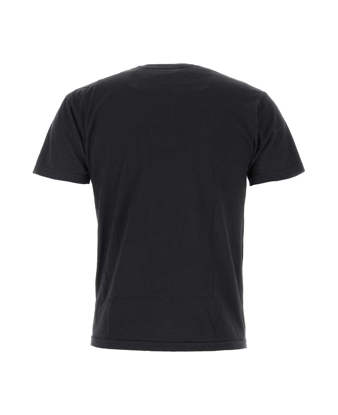 Kidsuper Black Cotton T-shirt - JAZZCLUB シャツ