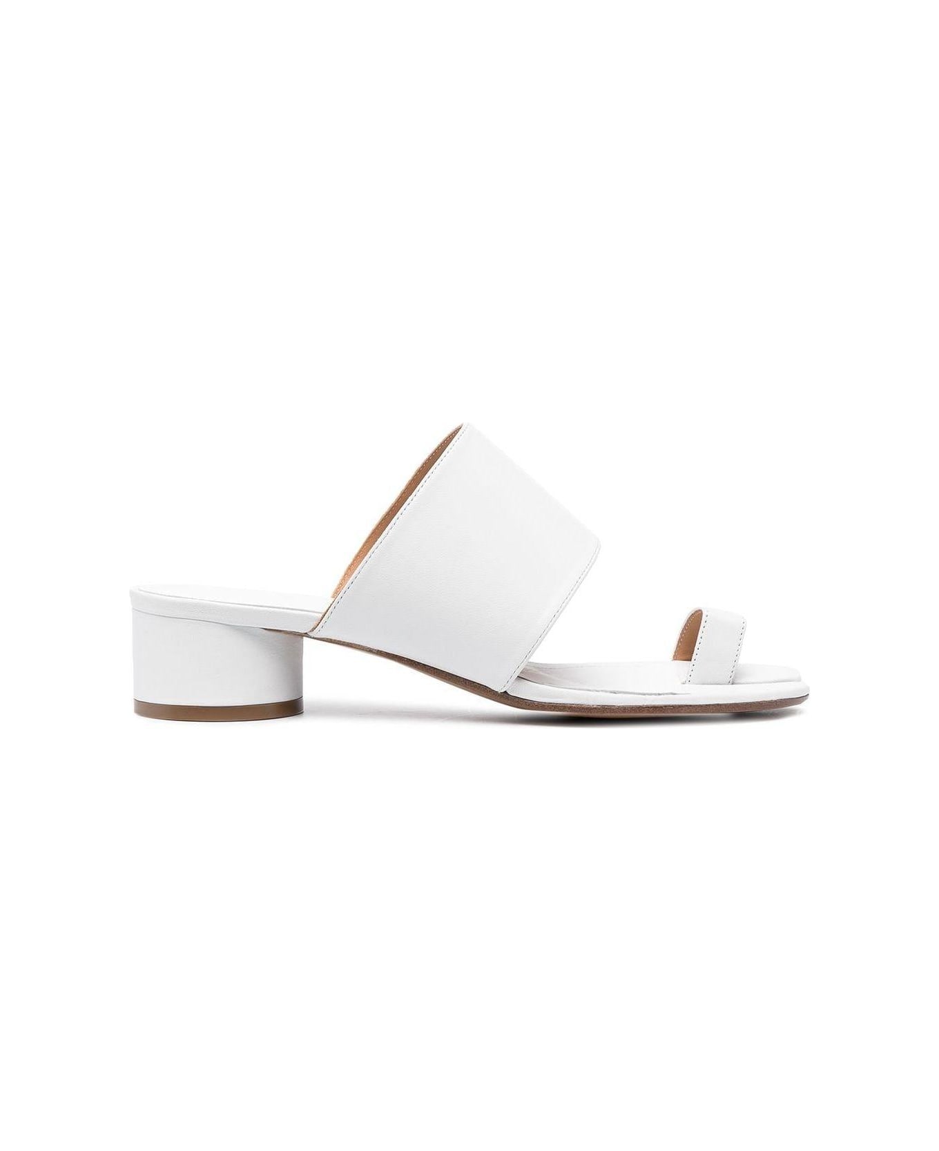 Maison Margiela Tabi Strap Sandals - WHITE