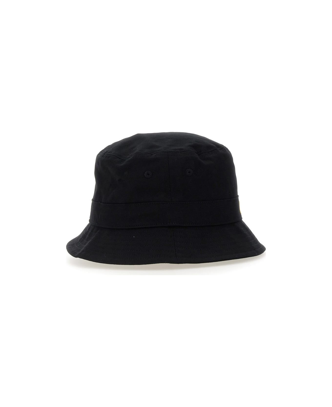 Barbour Bucket Hat With Logo - Black