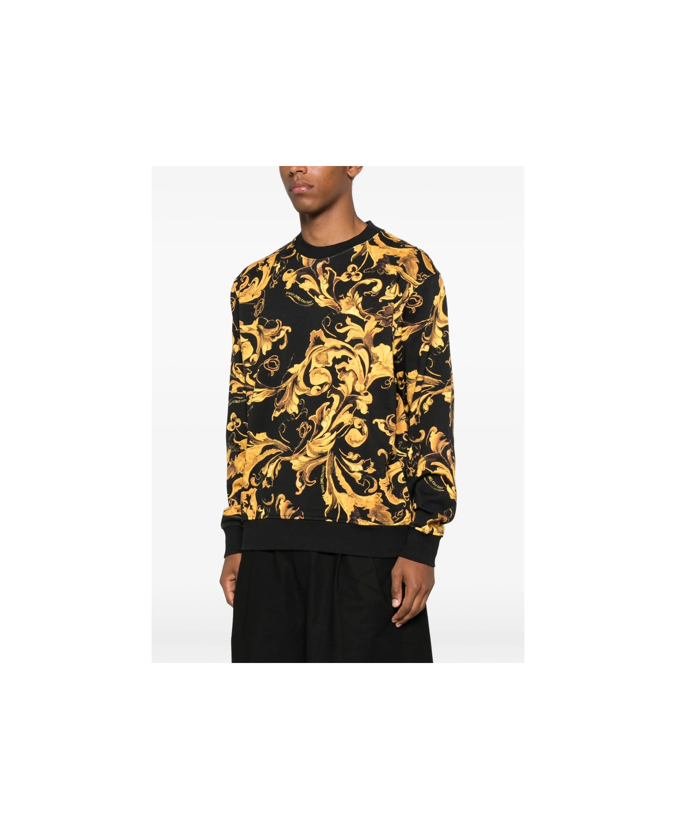 Versace Jeans Couture Sweatshirt - BLACK/GOLD