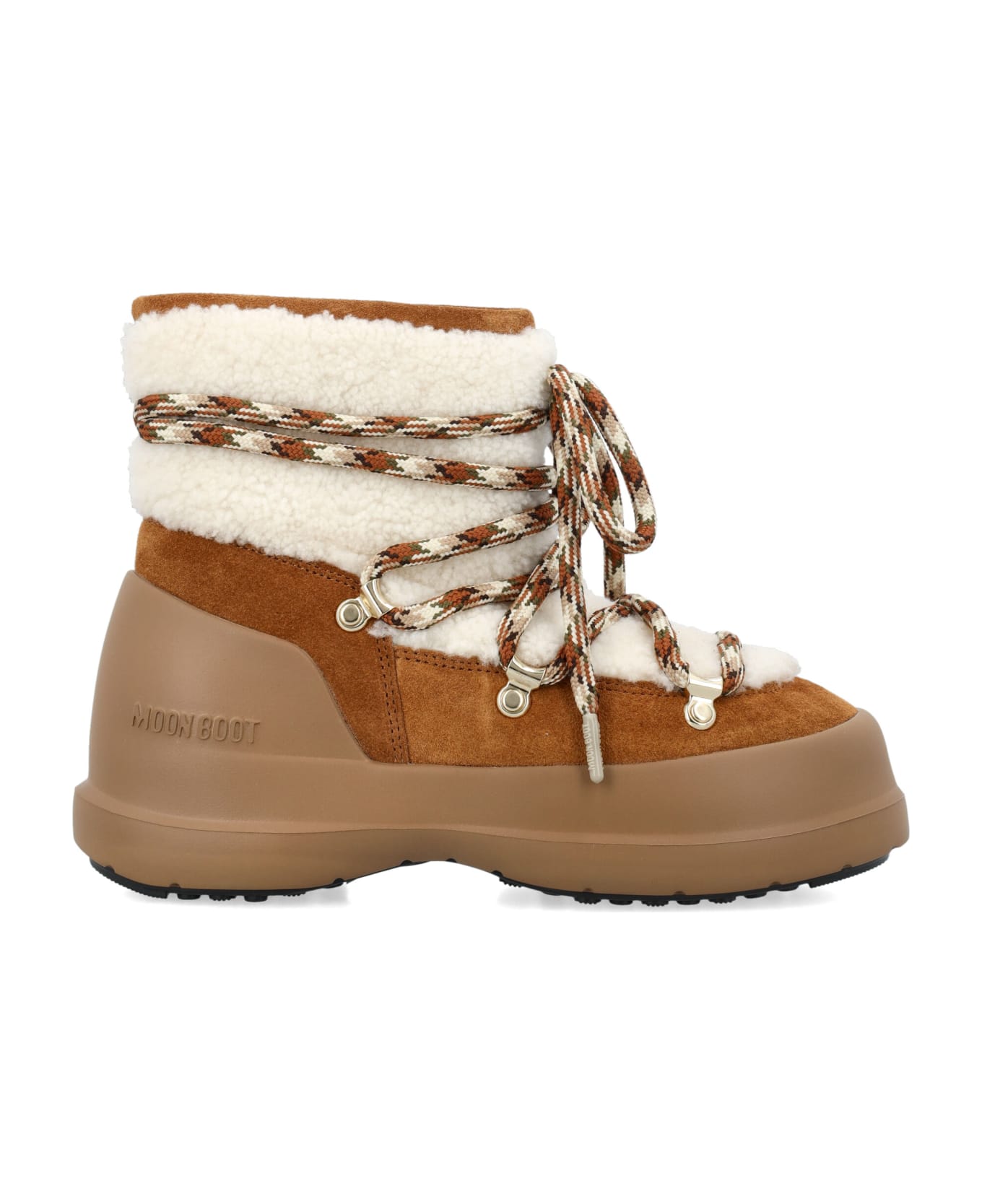 Moon Boot Luna Shearling Boot - WHSKY WHITE