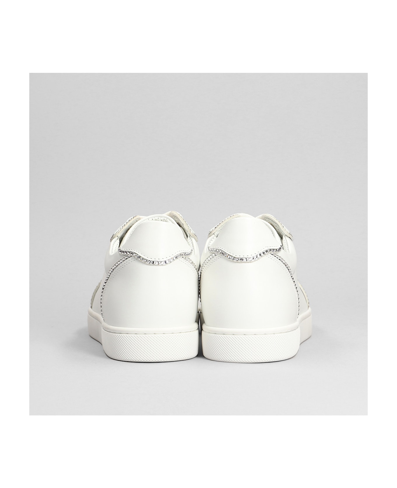 Christian Louboutin Sneakers In White Leather - white