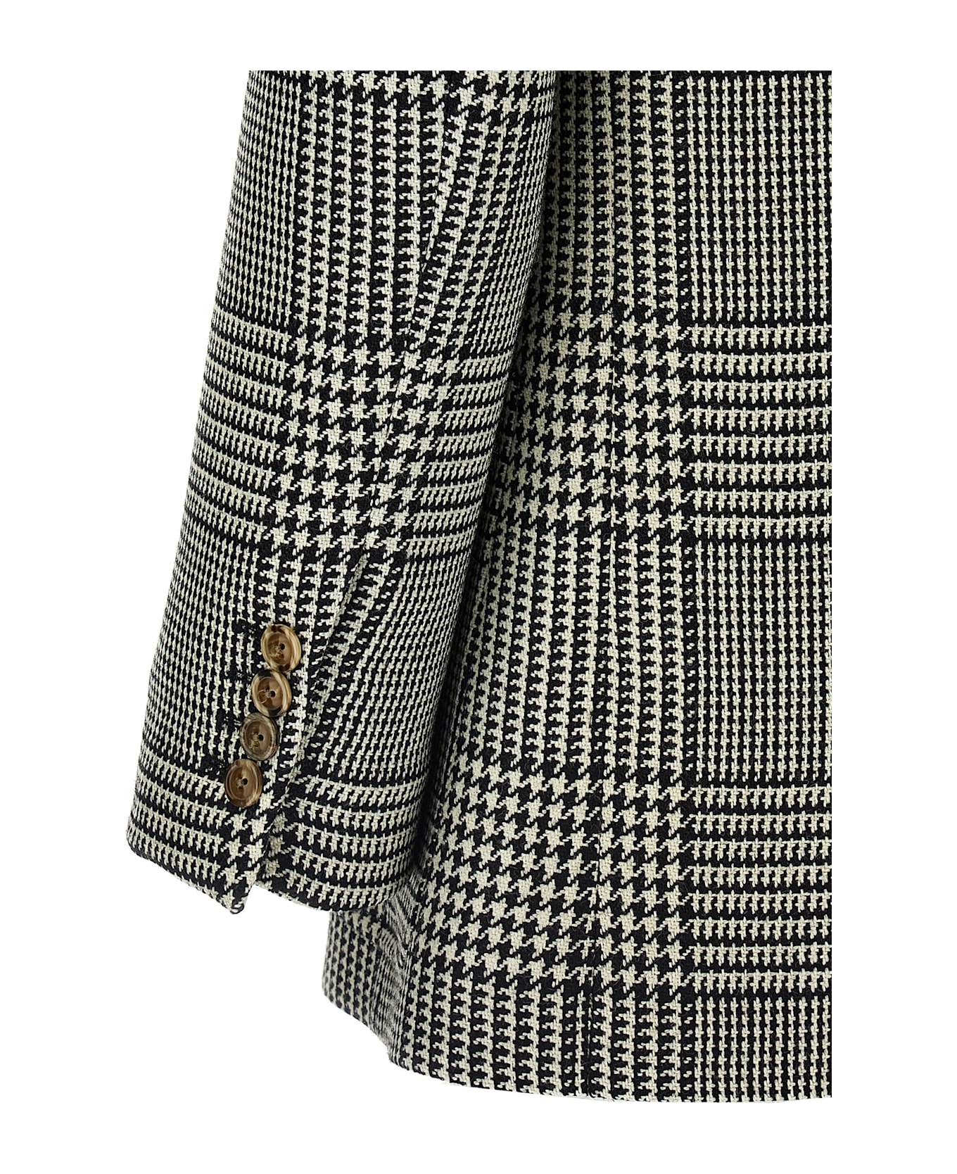 Valentino Garavani Double-breasted Blazer - White/Black