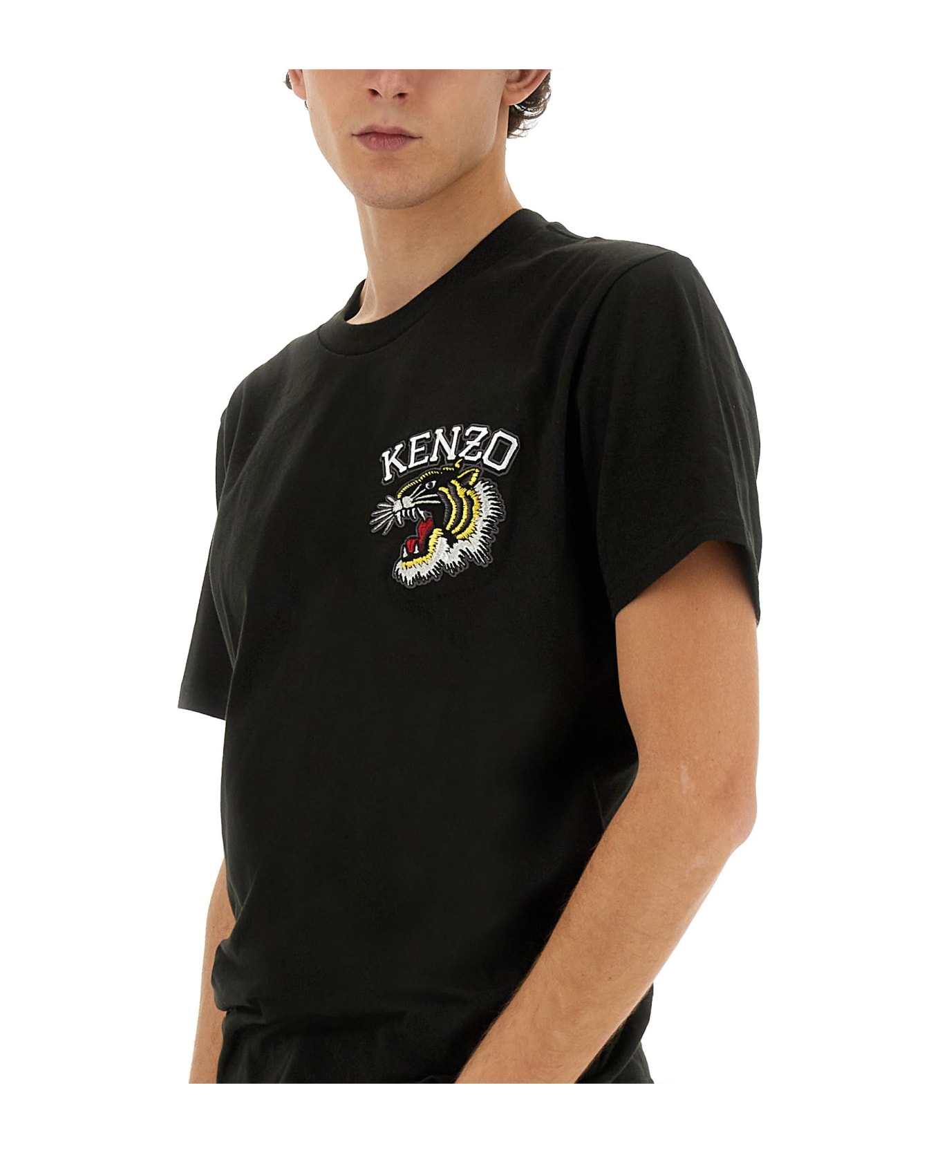 Kenzo Tiger Varsity T-shirt - NERO