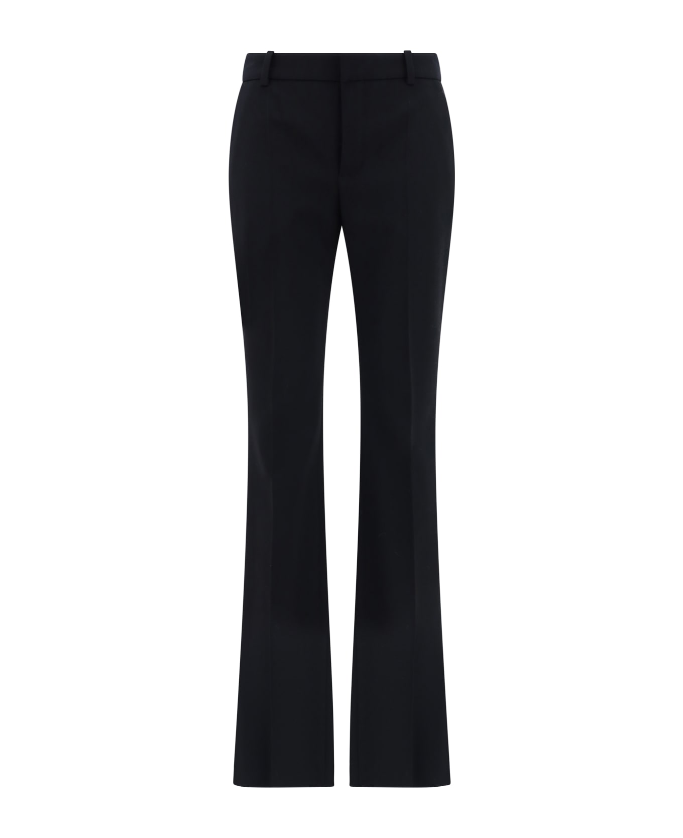 Saint Laurent Flared Smoking Pant - Noir