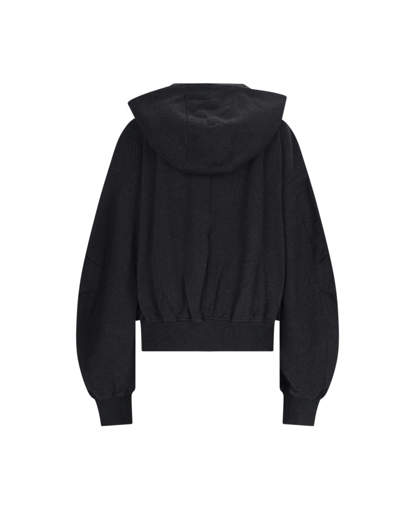 The Attico Logo Sweatshirt - Black  