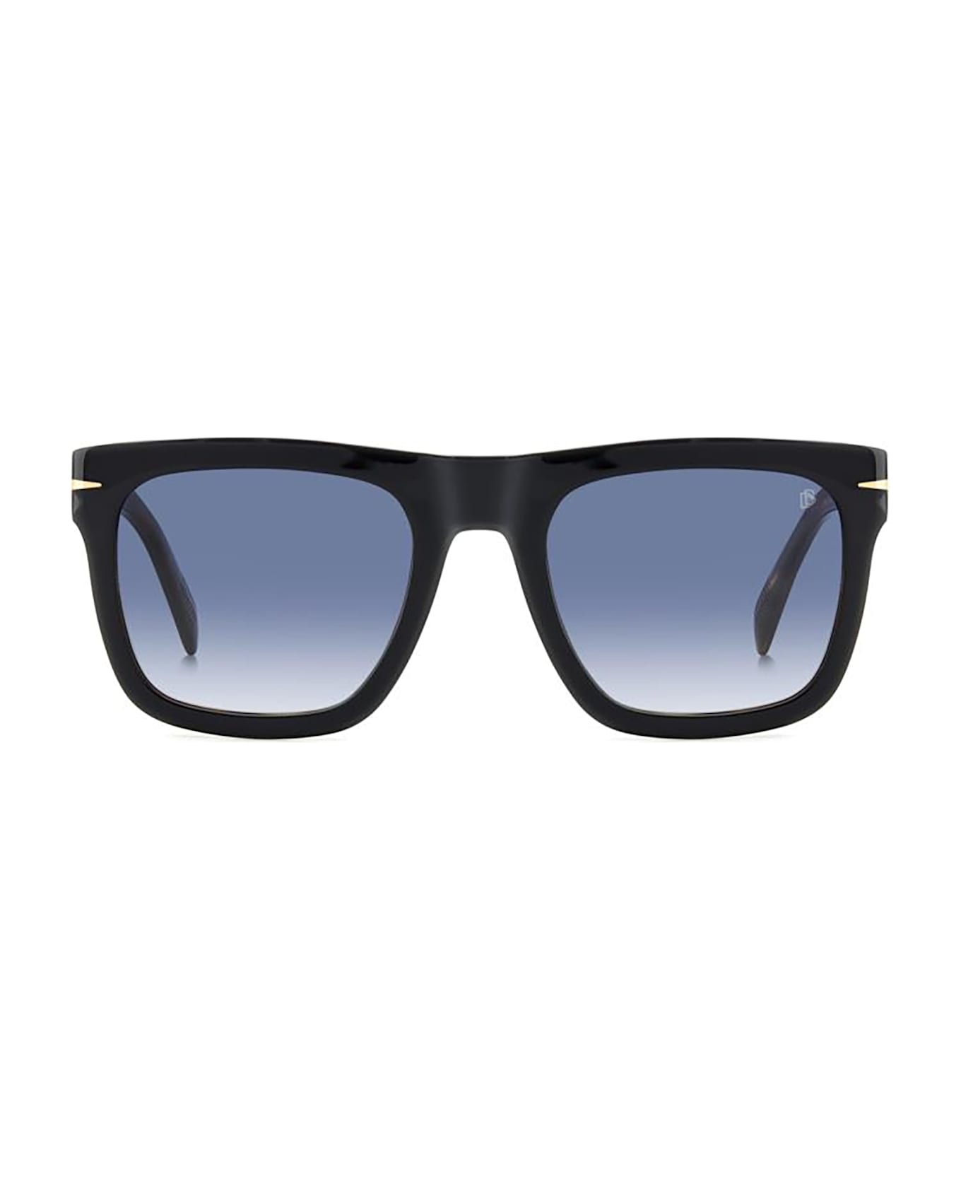 DB Eyewear by David Beckham DB 7000/S FLAT Sunglasses - Black Havana
