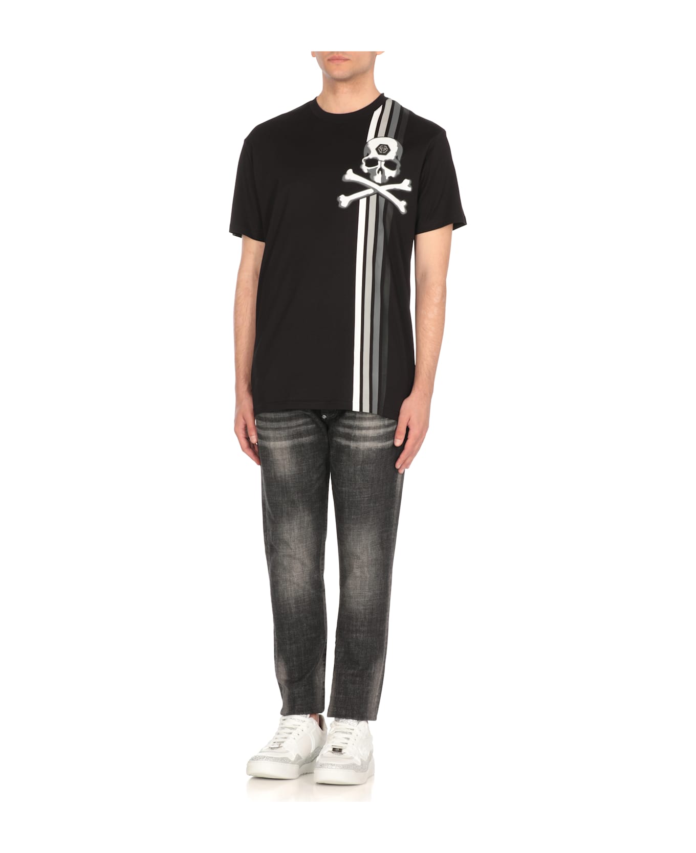 Philipp Plein Ss Hexagon T-shirt - BLACK