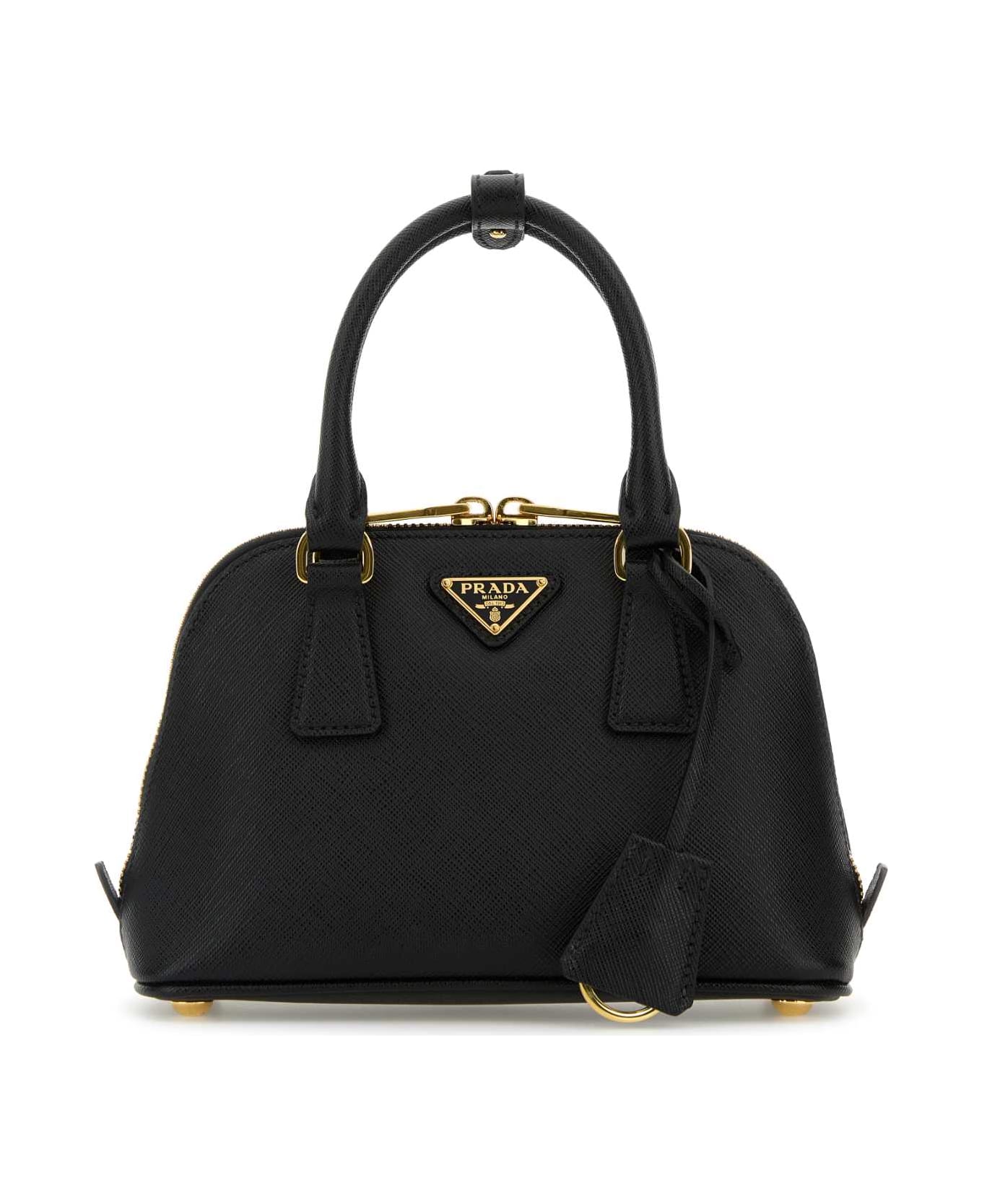 Prada Black Leather Handbag - NERO