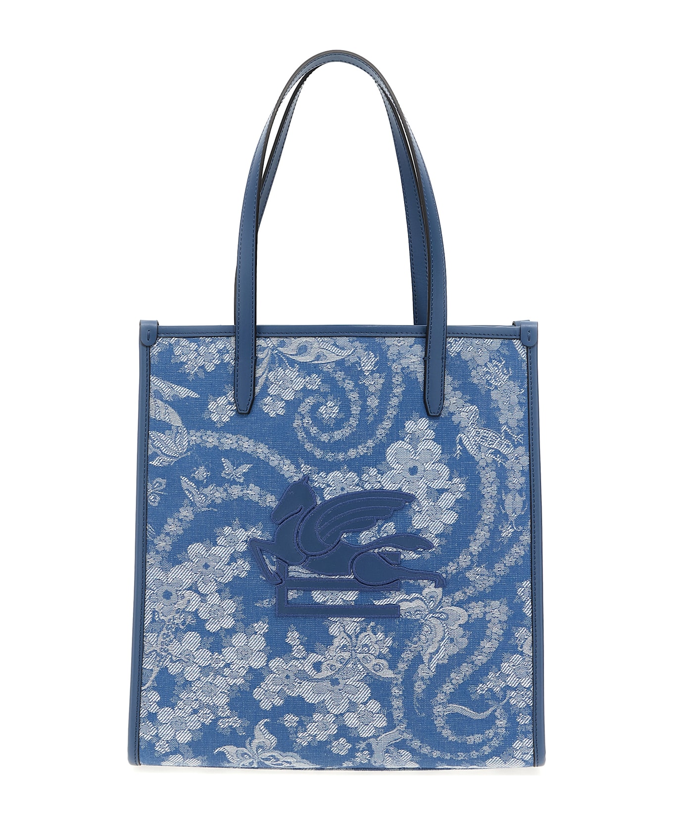 Etro Medium 
love Trotter
 Shopping Bag - Blue