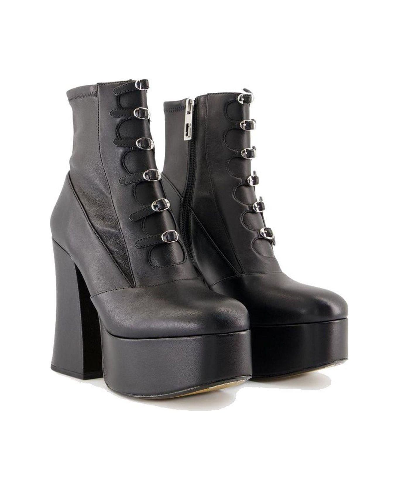 Marc Jacobs The Kiki Stretch Ankle Boots - BLACK