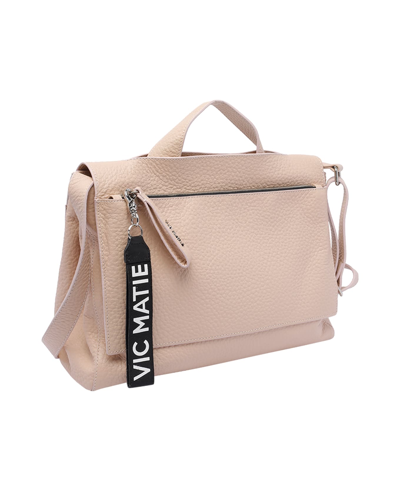 Vic Matié Logo Handbag - Pink