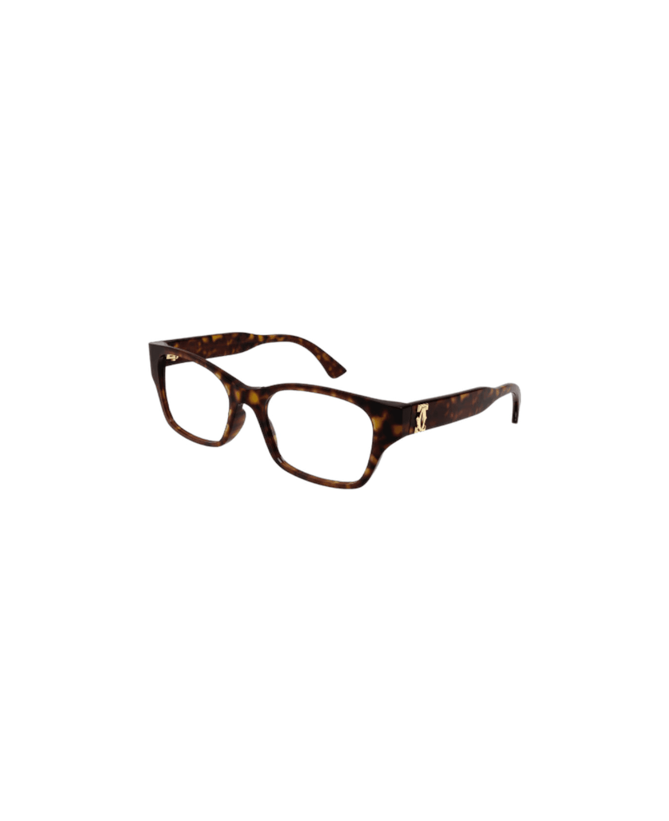 Cartier Eyewear Ct 0316 - Havana Glasses