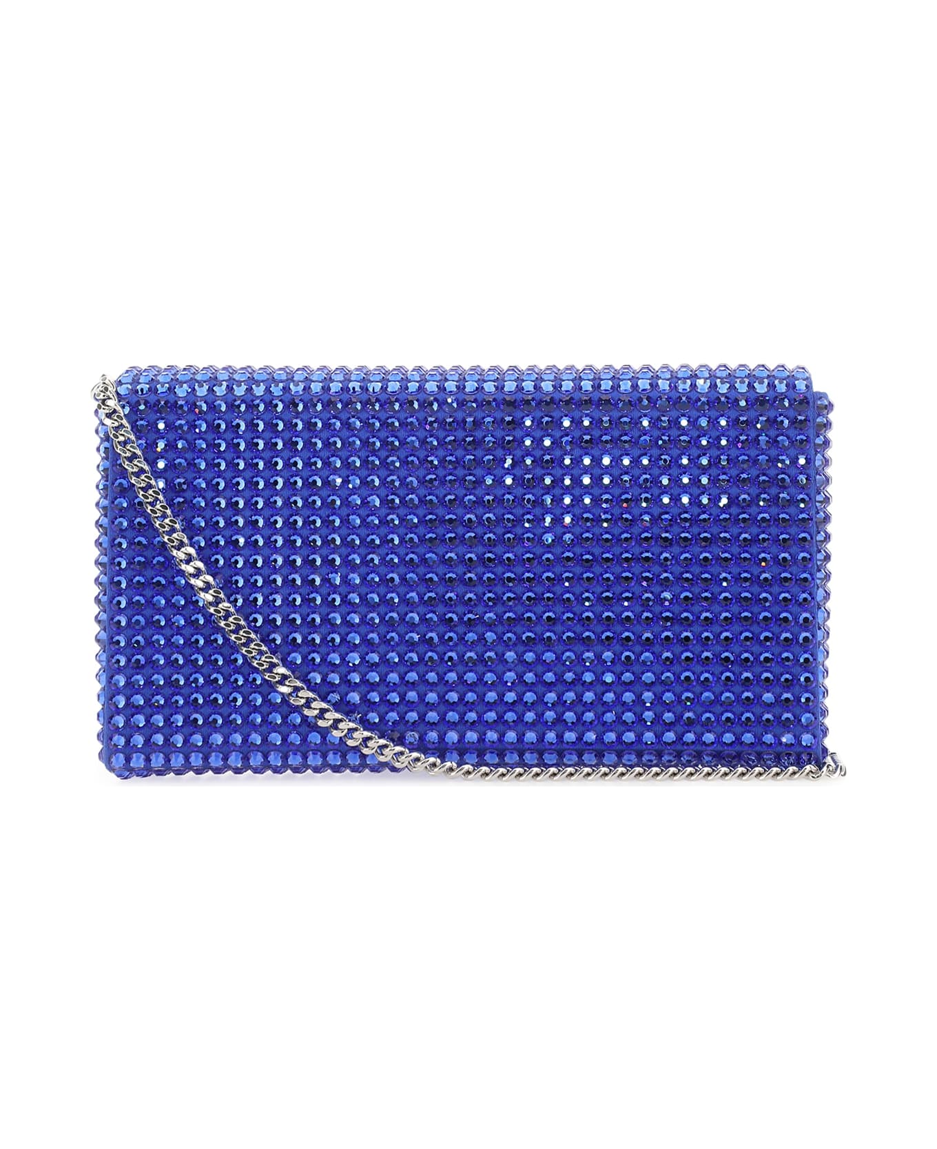Amina Muaddi Clutch - BLUE