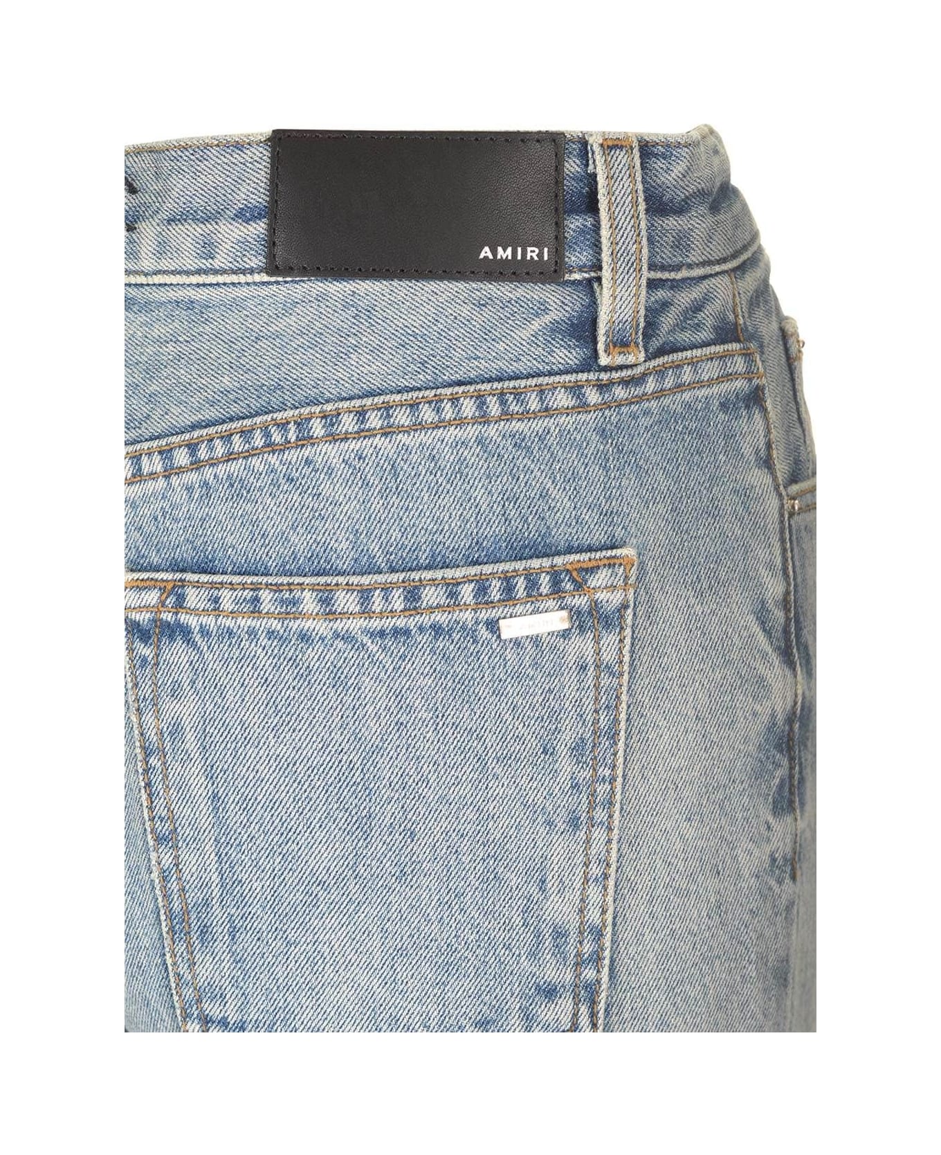 AMIRI Straight Leg Jeans - Blue デニム