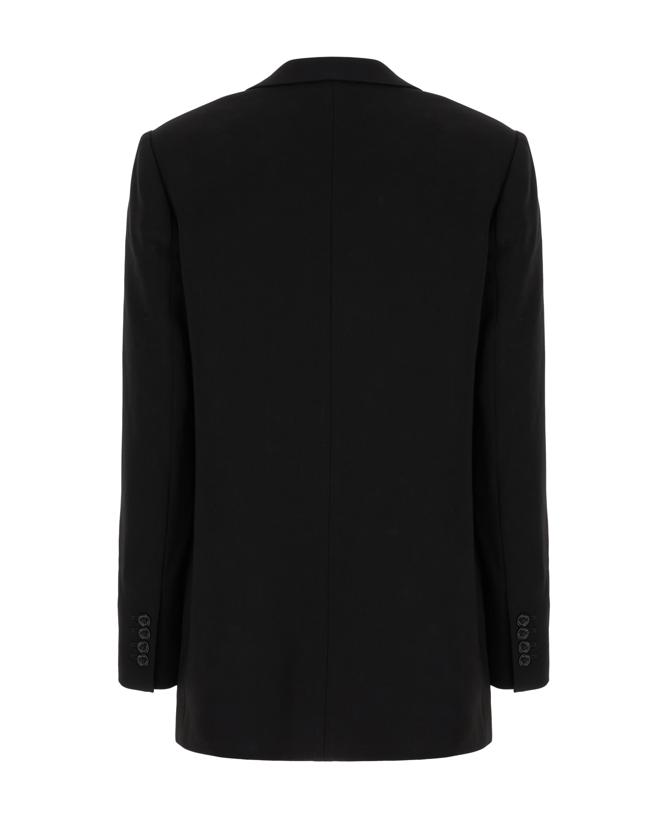 Michael Kors Black Triacetate Blend Blazer - Black