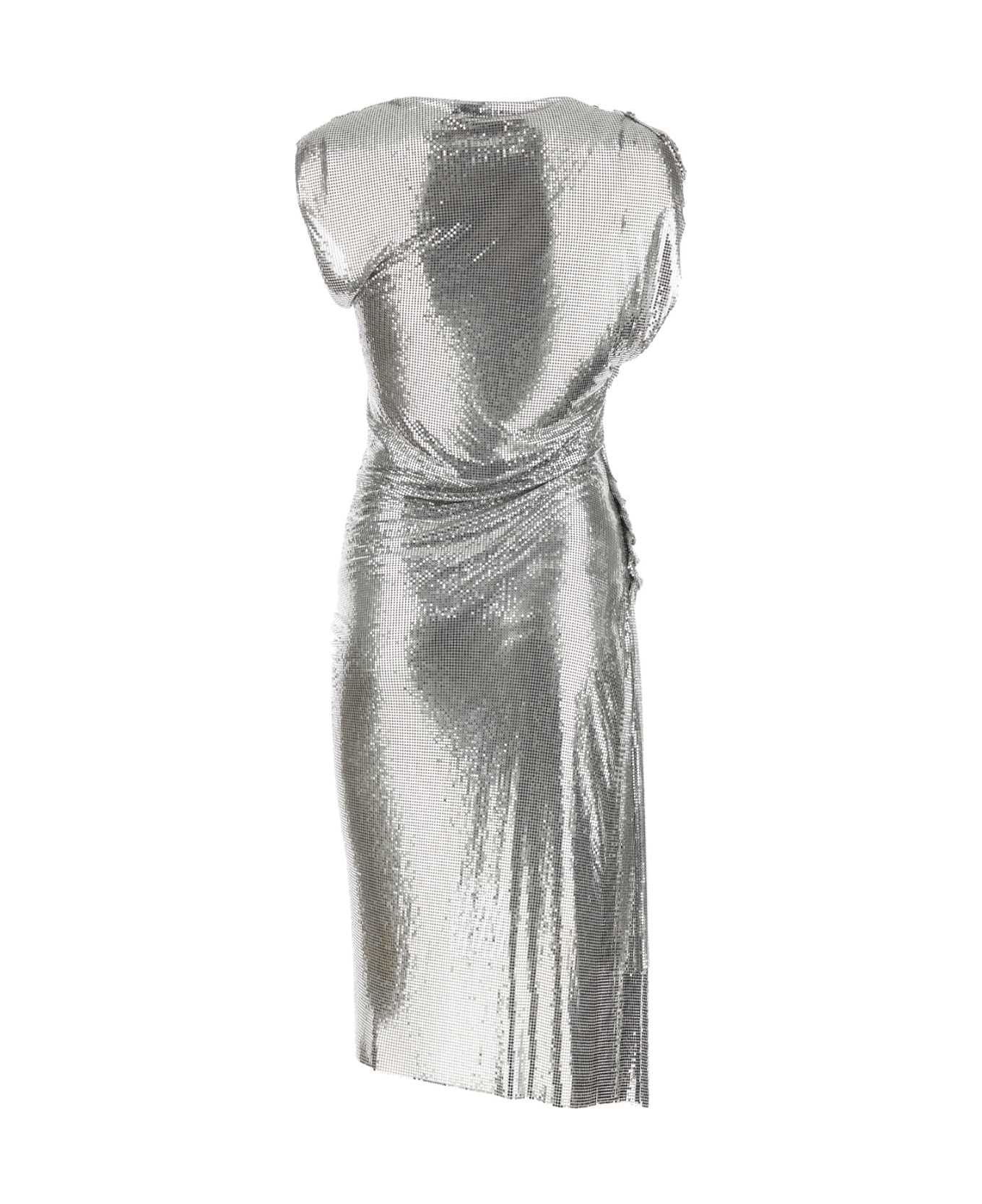 Paco Rabanne Silver Chainmail Dress - SILVER