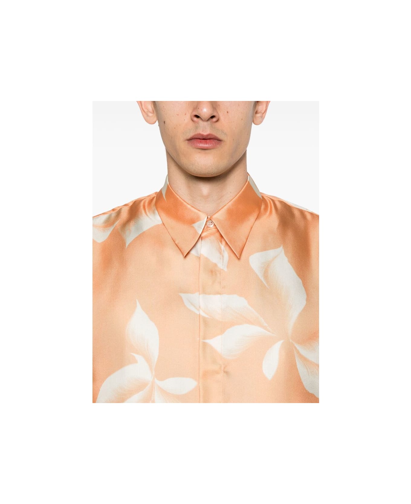 Dries Van Noten Shirt - ORANGE/NEUTRALS