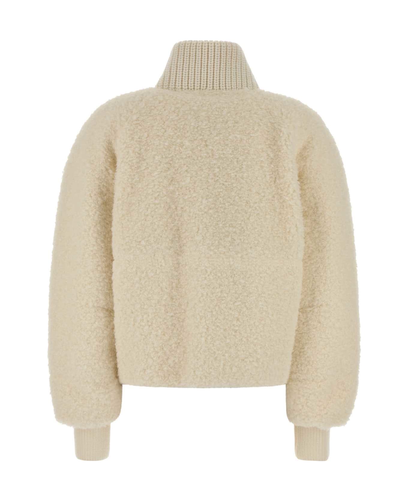 Moncler Grenoble Ivory Teddy Ayles Jacket - 035