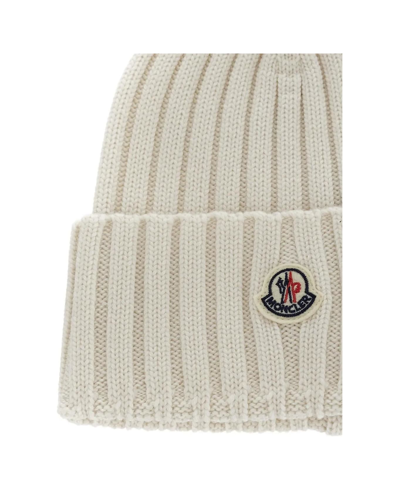 Moncler Hat Tricot - WHITE