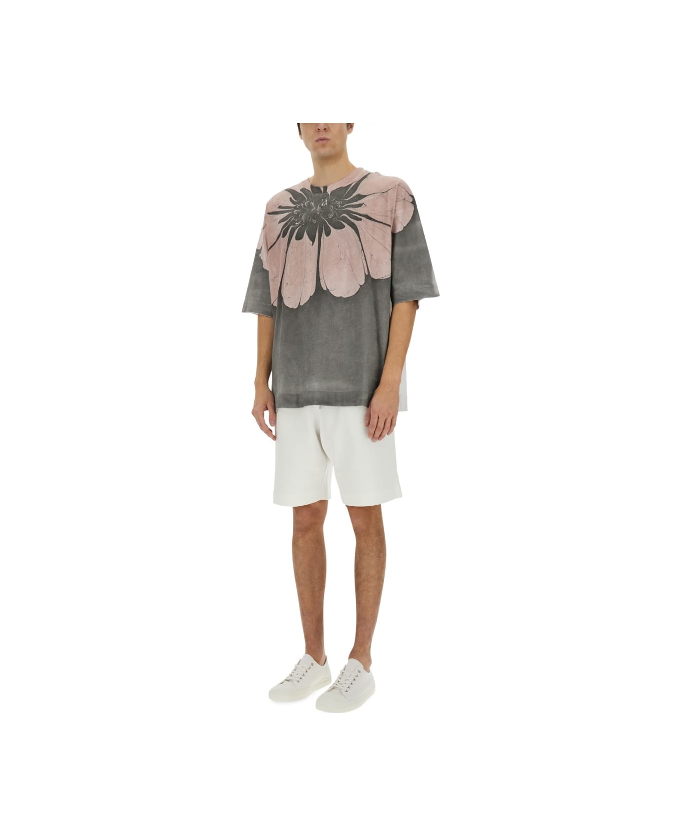 Dries Van Noten Sweatshirt Bermuda - IVORY