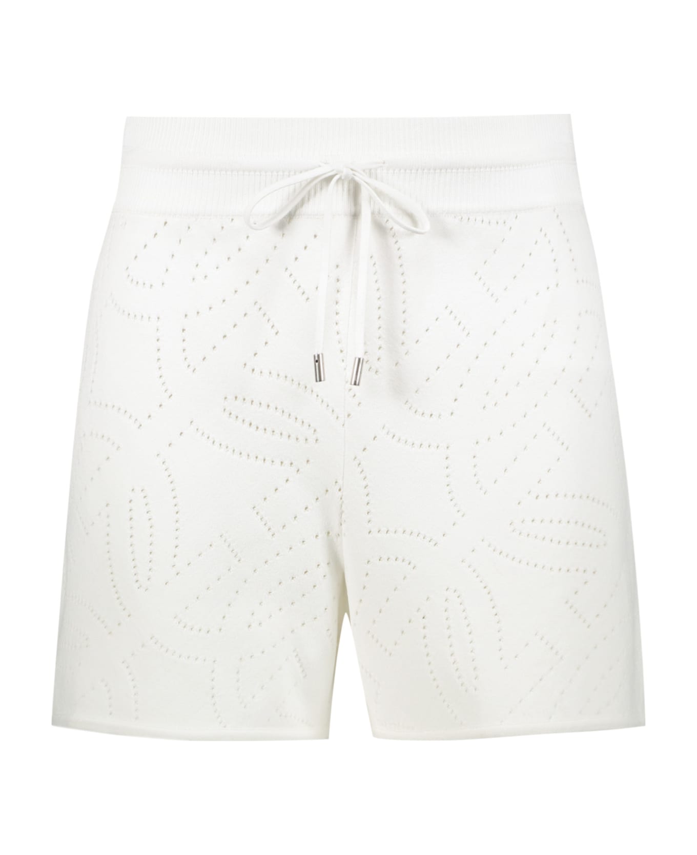 Ferragamo Techno Fabric Shorts - White ショートパンツ