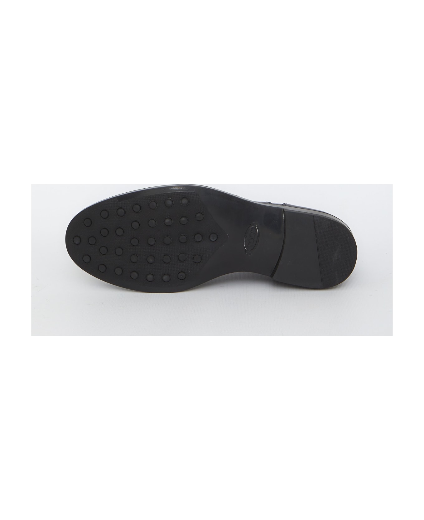 Tod's Lace-ups In Black Leather - Black ローファー＆デッキシューズ