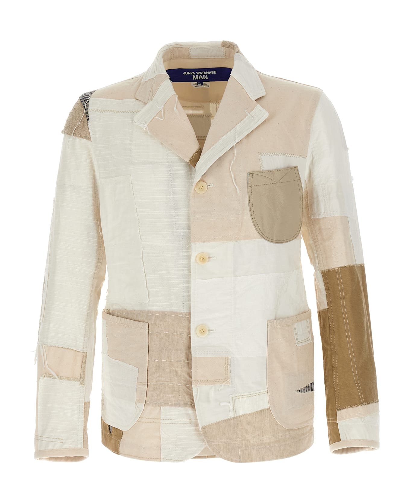 Junya Watanabe Patchwork Blazer - Beige