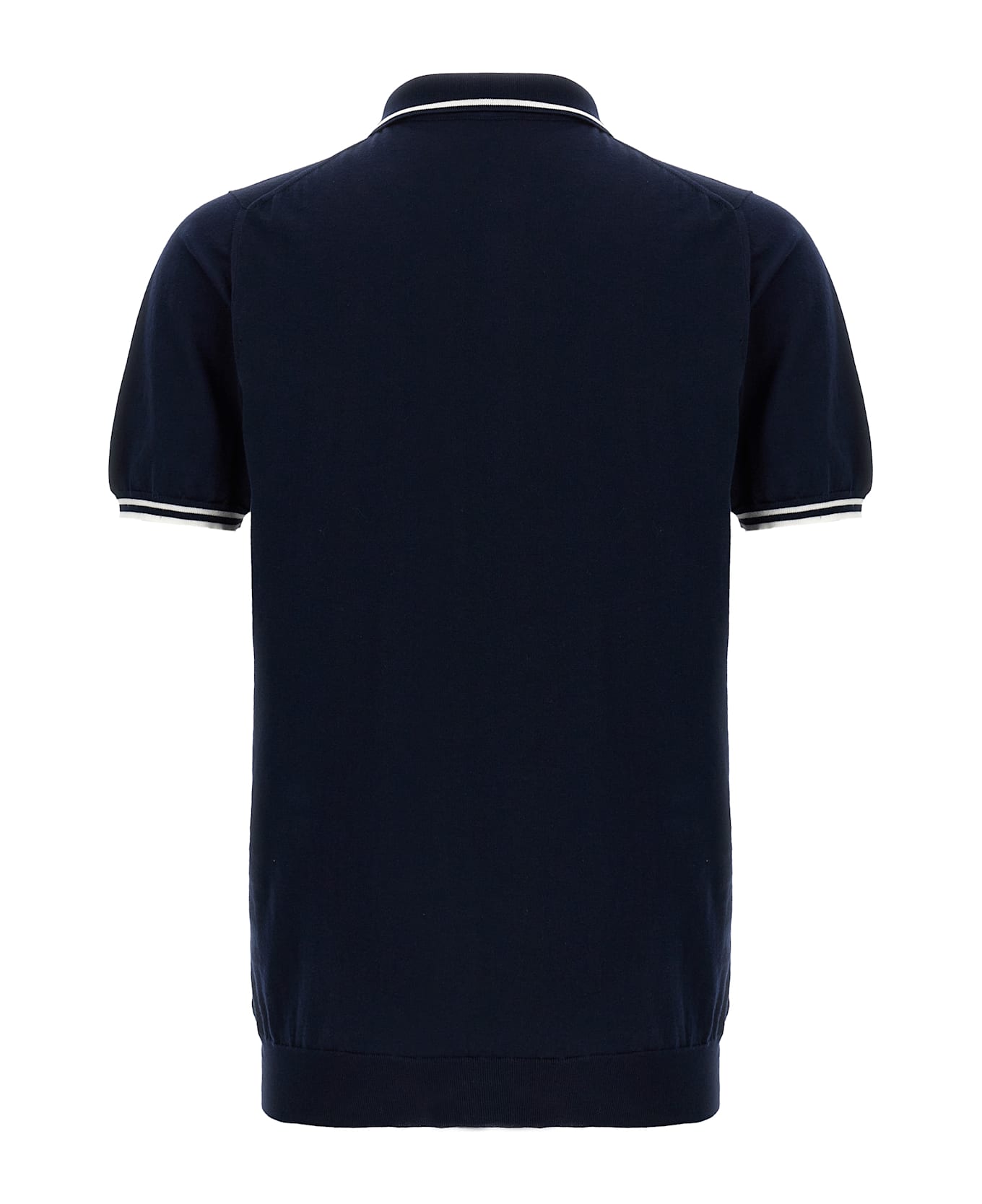 Kiton 
ciro
 Polo Shirt - Blue