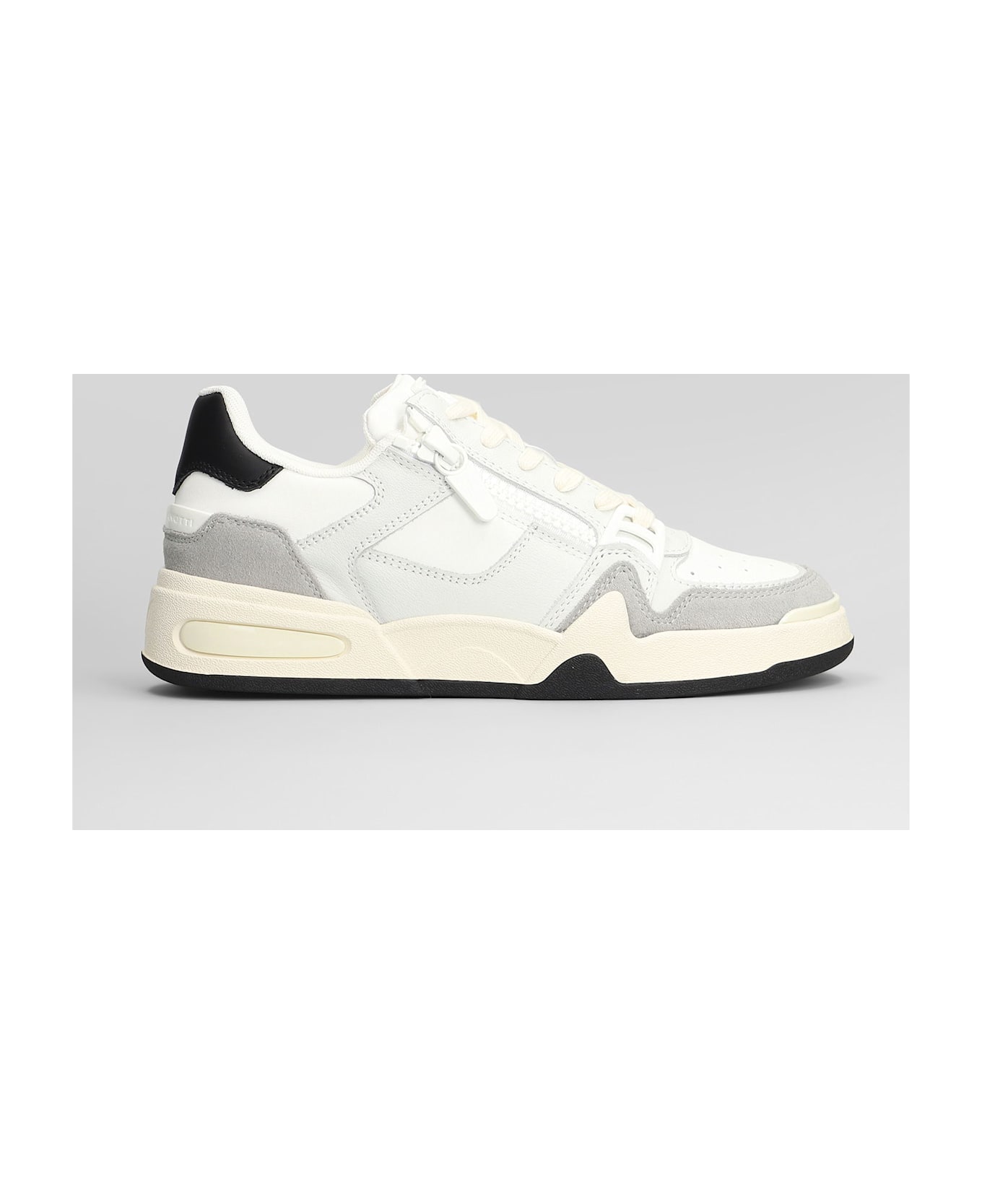 Giuseppe Zanotti Gz-shost Sneakers In White Leather - white