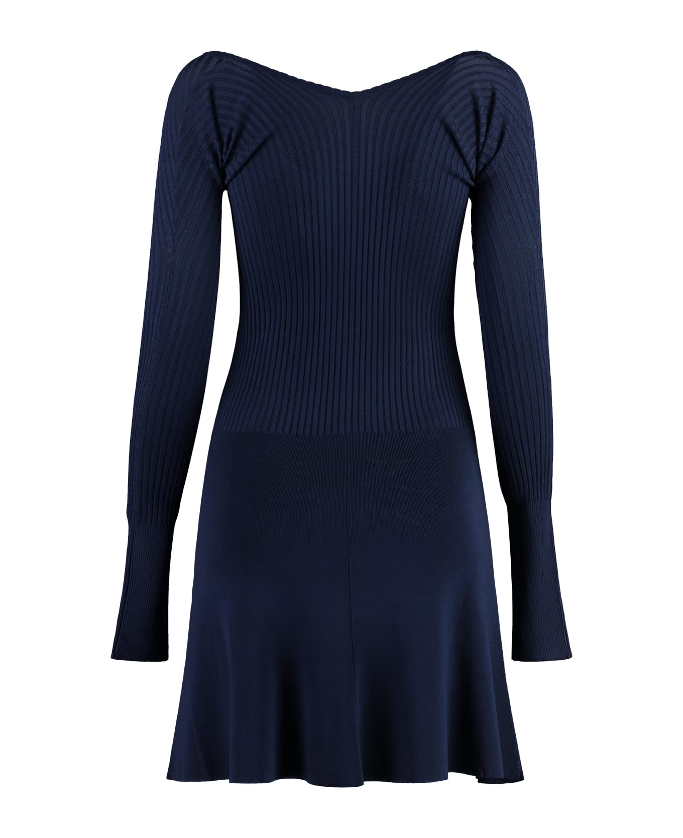 Jacquemus Pralu Knit Mini-dress - blue