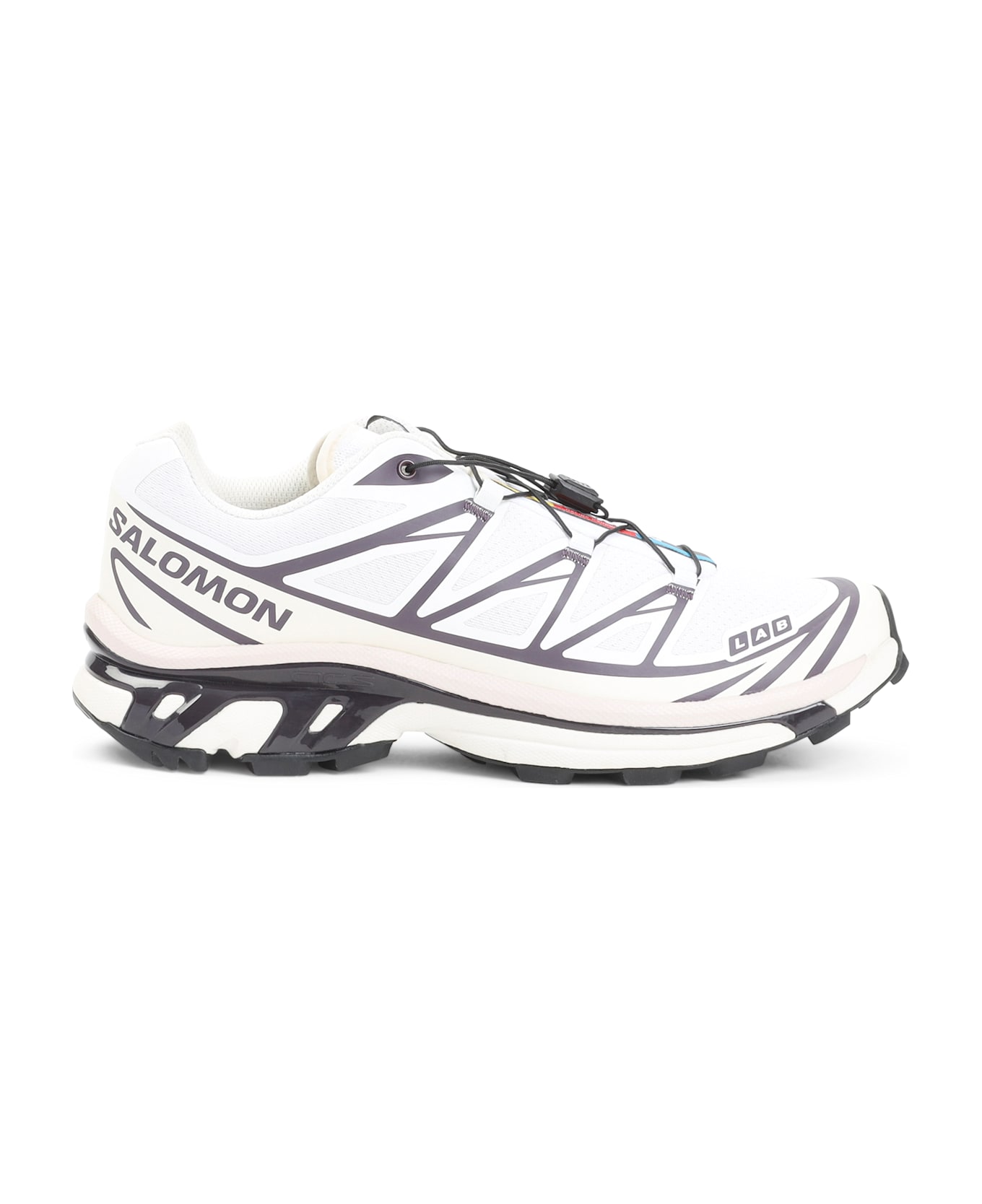Salomon Xt-6 Sneakers - White Vanilla Ice Plum Perfect