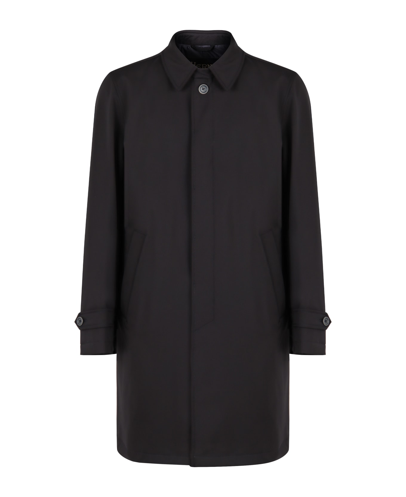 Herno Techno Fabric Jacket - Blue