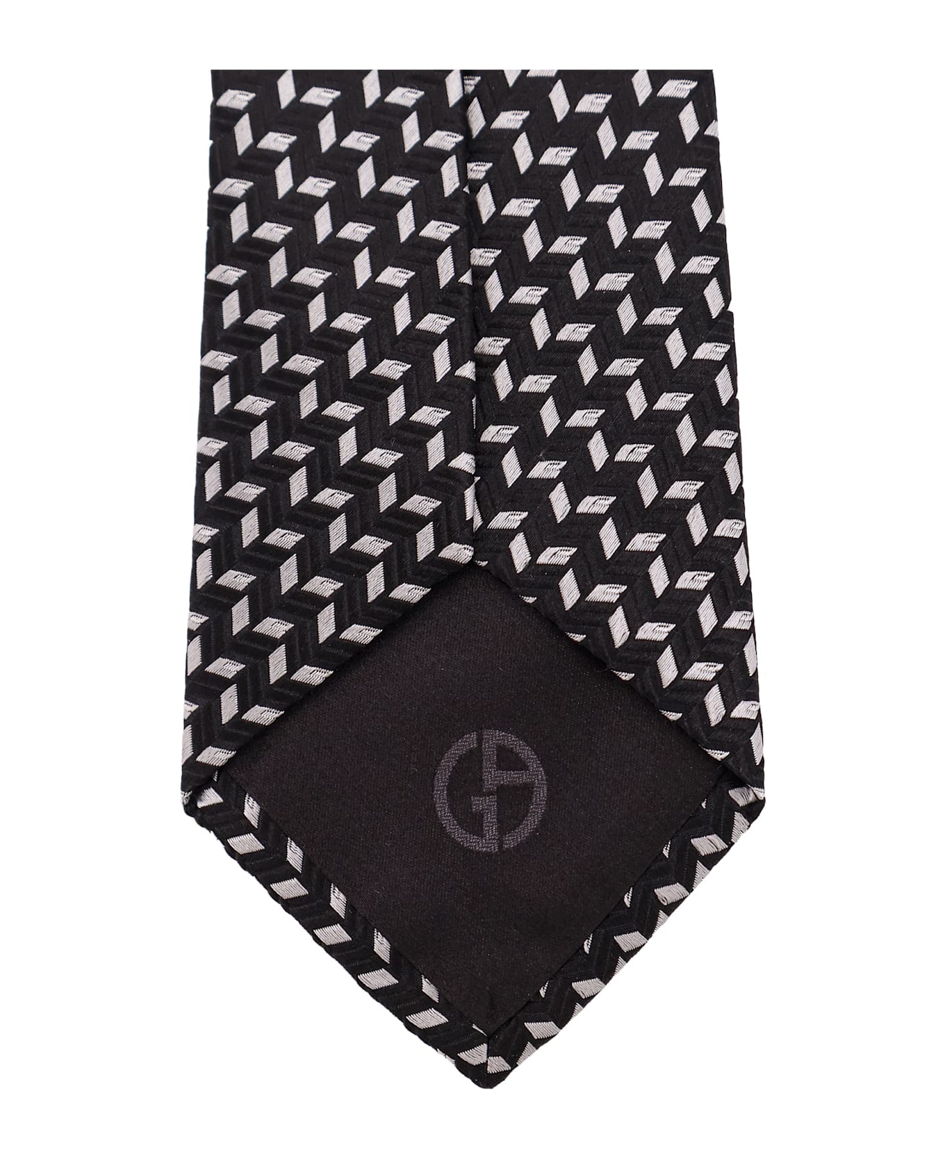 Giorgio Armani Silk Tie - Black