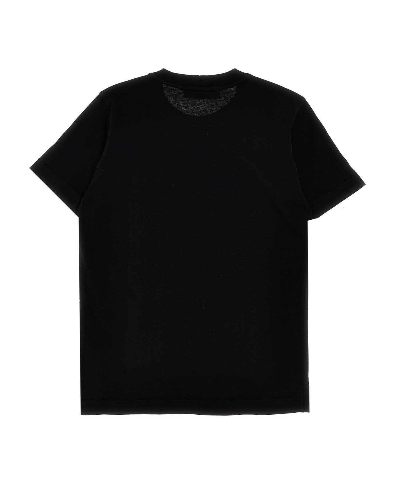 Stone Island Junior Logo Patch T-shirt - Black  