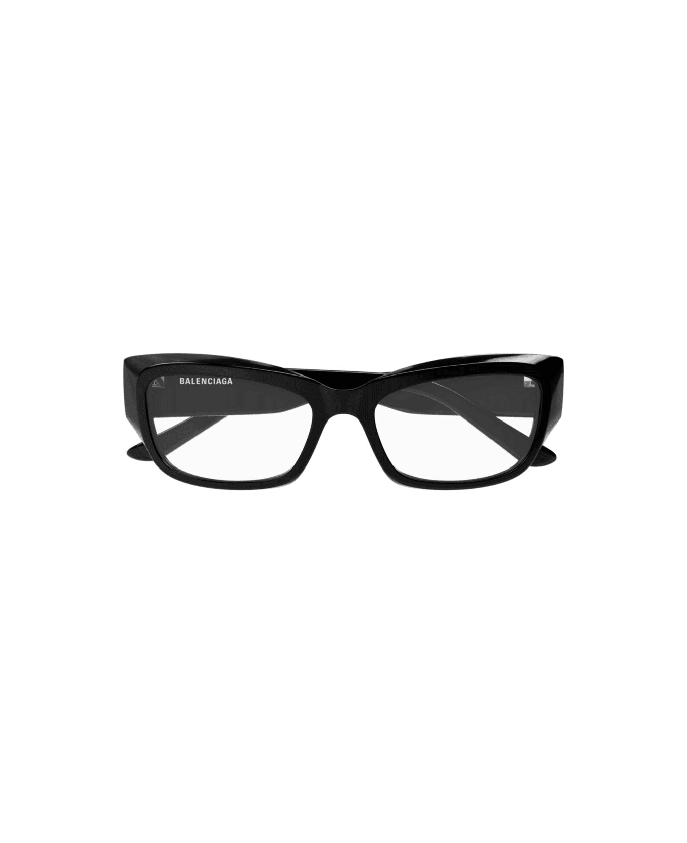 Balenciaga Eyewear Bb0399o-001black-black-transparent - BLACK-BLACK-TRANSPARENT
