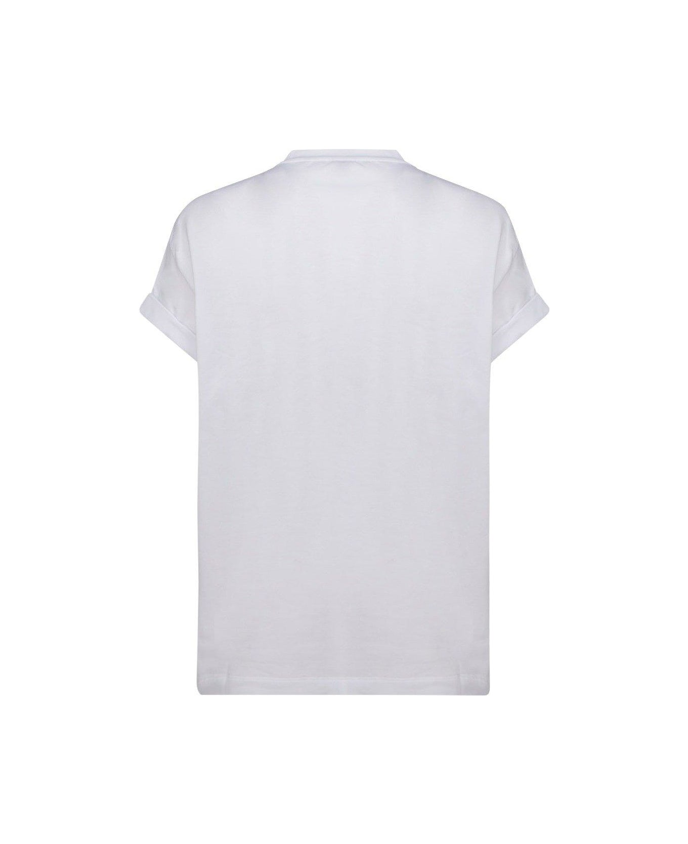 Brunello Cucinelli Crewneck T-shirt - Bianco