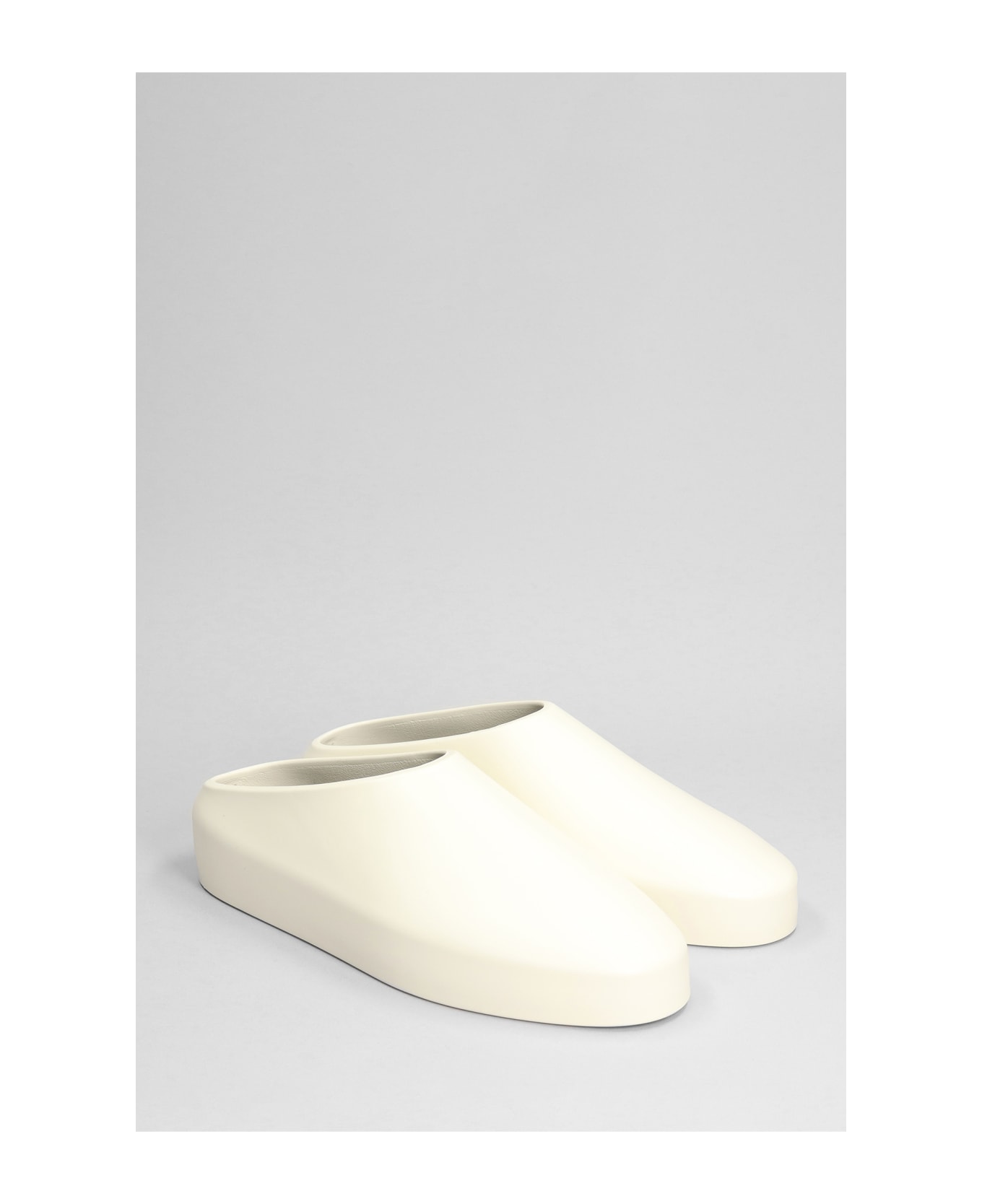 Fear of God The California 2.0 Slipper-mule In Beige Rubber/plasic - beige