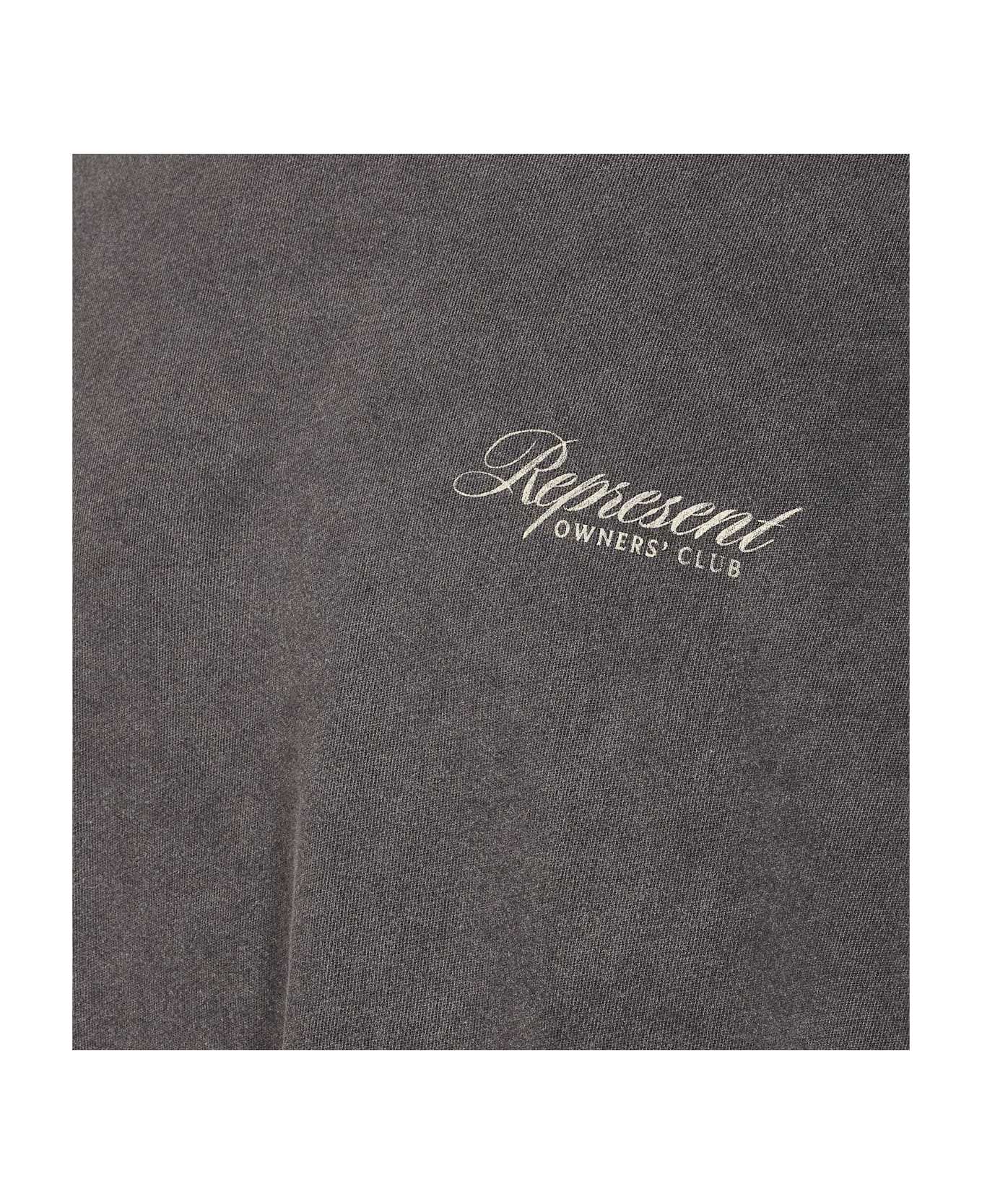 REPRESENT Owners Club Script T-shirt - Grey