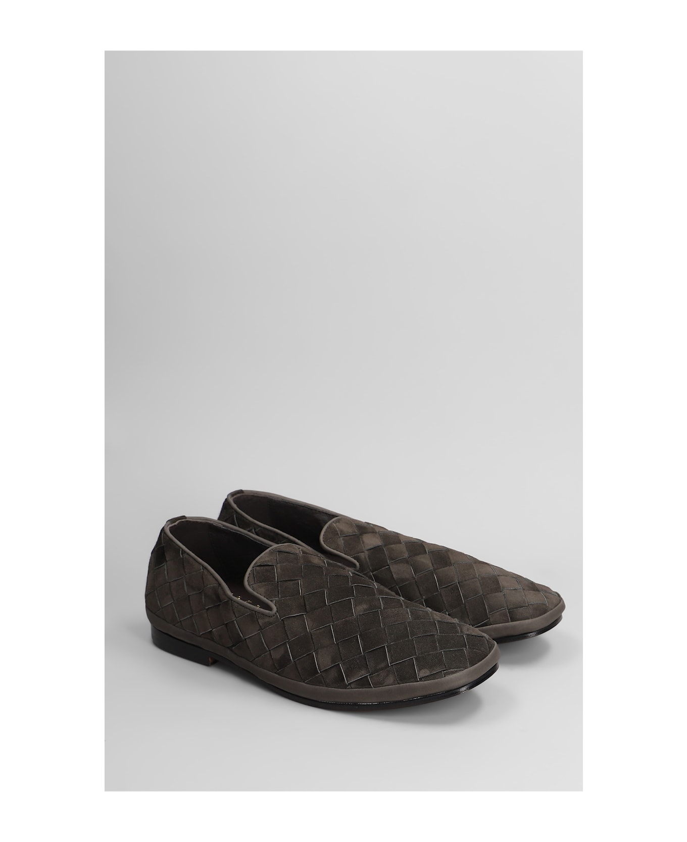 Henderson Baracco Loafers In Brown Suede - brown