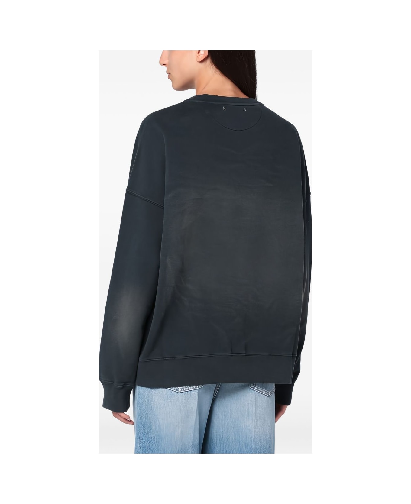 Golden Goose Cotton Crewneck Sweatshirt - Black