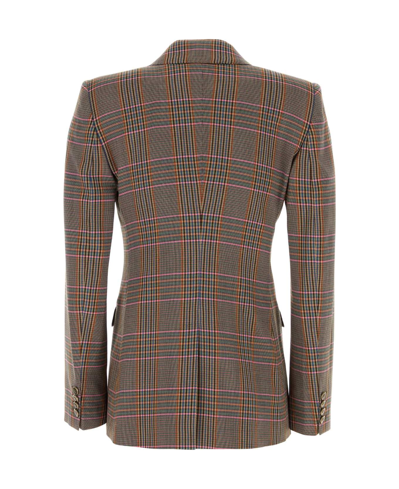 Etro Embroidered Stretch Jersey Blazer - S9825