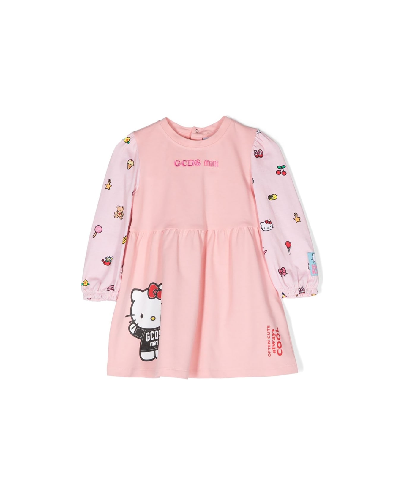 GCDS Hello Kitty Dress - PINK